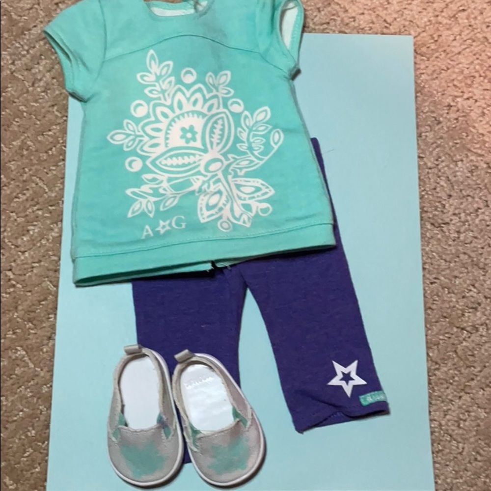 American Girl springtime outfit